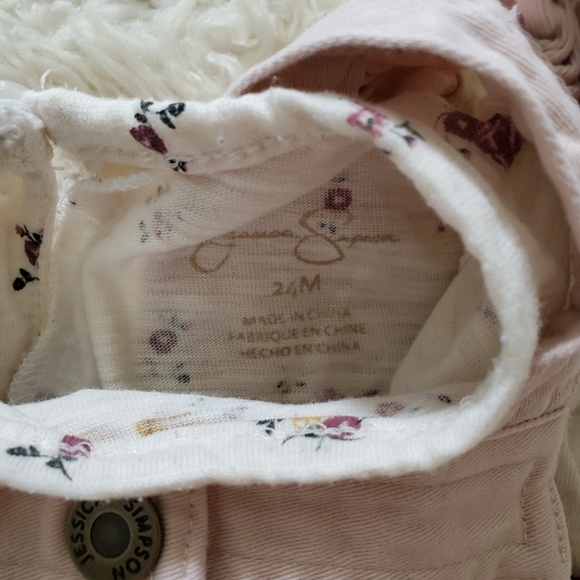 Jessica Simpson rose jumper dress 24 months - Picture 2 of 2